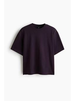 H&M - Men Purple Relaxed Fit T-Shirt