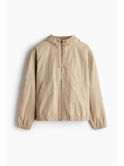 H&M - Men Beige Hooded Jacket