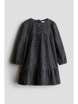 H&M - Girls Grey Corduroy A-Line Dress