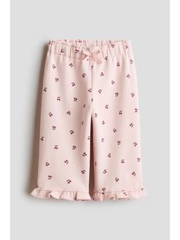 H&M - Girls Pink Wide Sweatshirt Joggers