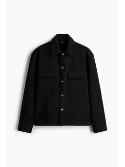 H&M - Men Black Overshirt