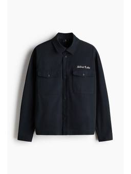 H&M - Men Black Twill Overshirt