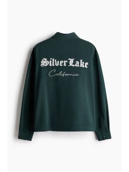 H&M - Men Green Twill Overshirt