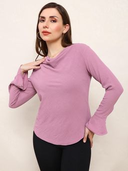 Globus - Women Pink Polyester Solid Top