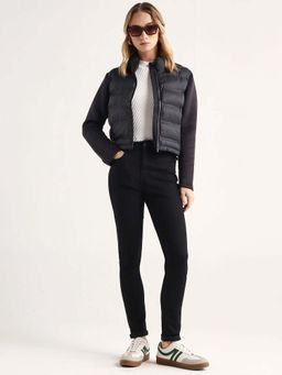 RAREISM - Black Solid Skinny Fit Jeans