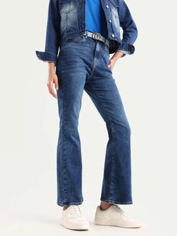 RAREISM - Blue Solid Bootcut Jeans