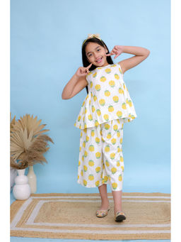 KALP - Tarang Co-Ord White (Set of 2)