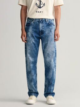 GANT - Mens Blue Bleach Jeans