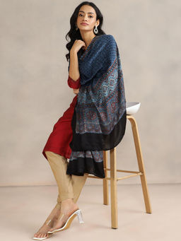 Fabindia - Women Indigo Printed Dupatta