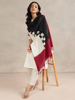 Fabindia - Women Multi-Color Printed Dupatta
