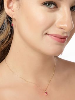 Carlton London - 18Kt Gold Plated Set