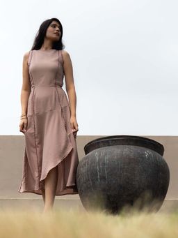 BILANG - Eclipse Solid Dress