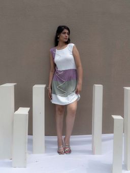 BILANG - Prism Colorblock Dress