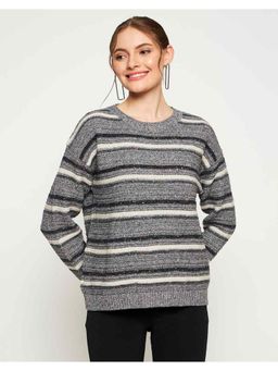 Madame - Women Grey Sweater