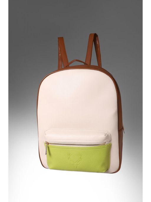 allen solly leather backpack Women Up to 14 inch Laptop Size Fashion Our Brown Carrier Backpack breaks new ground in how men and females get around town with their belongings in an upscale bag that will certainly catch the eye of onlookers Allen Solly Women Green Solid