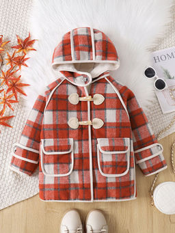 Hopscotch - Checkered Long Coat