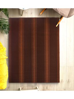 Saral Home - Power Carpet 120x180 cm Antiskid And Washable for Lobby, Bedside -Brown