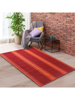 Saral Home - Power Carpet 160x210 cm Antiskid And Washable for Lobby, Bedside -Maroon