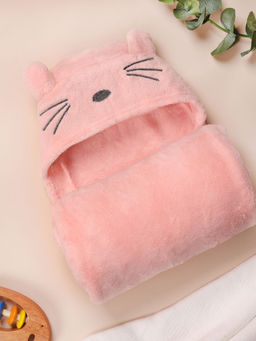 Kicks and Crawl - Cutie Kitty Hooded Blanket