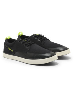 WOODLAND - Mens Black Casual Sneakers