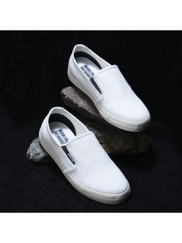 WOODLAND - Mens White Casual Sneakers