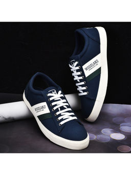 WOODLAND - Mens Navy Blue Casual Sneakers
