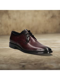 Bugatti - Rico Flex Burgundy Men Formal Derbies