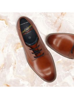 Bugatti - Laziano Comfort Tan Men Formal Derbies