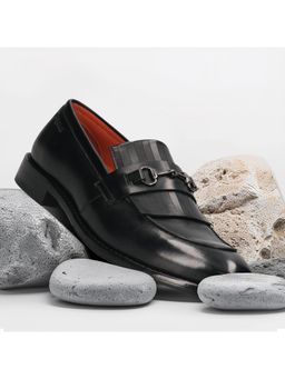 Bugatti - Liverta Flex Evo Black Men Kiltie Formal Loafers