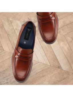 Bugatti - Theobaldo Tan Men Penny Formal Loafers