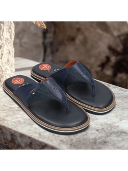 Bugatti - Cobie Navy Blue Men Thong Sandals
