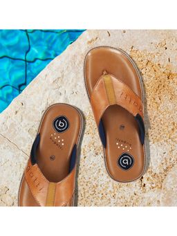 Bugatti - Cobie Brown Men Thong Sandals