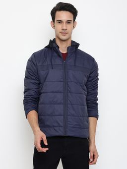 Cantabil - Men Navy Blue Jacket
