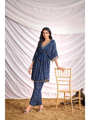 Navir Blue Celestial Bandhi Set
