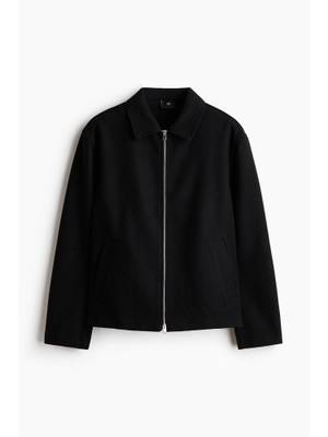 Buy H&M Men Black Overshirt (XS) - Image 1
