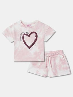 R&B - Pink Regular Girls Co-Ord Set