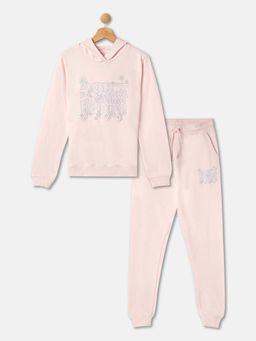 R&B - Typography Pink Relaxed Girls Co-Ord Set