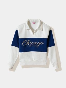 R&B - Embroidery Regular Girls Sweatshirt