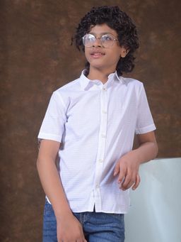 CRIMSOUNE CLUB - Boys White Shirt