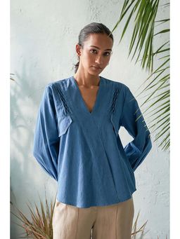 CANOOPI - Oriental Denim Top