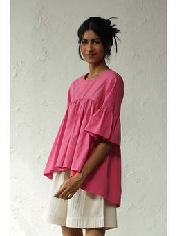 CANOOPI - Pop Pink Flowy Top
