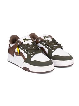 ZAYDN - Wave Sage Brown Mens Casual Sneakers