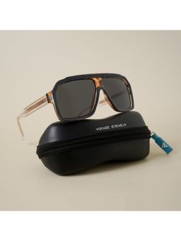 Voyage - Grey Wrap Around Sunglasses for Men & Women - 58974MG4745