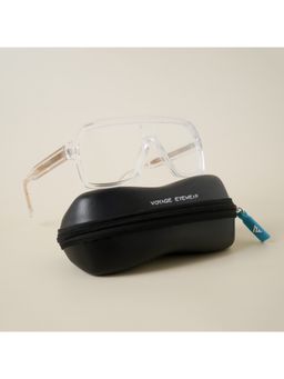 Voyage - Transparent Wrap Around Eyeglasses for Men & Women - 58974MG4749