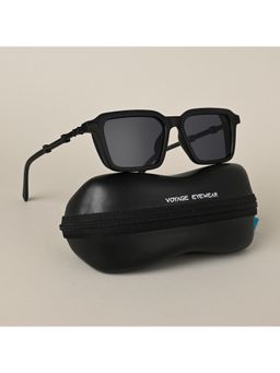 Voyage - Black Wayfarer Sunglasses for Men & Women - 98086MG4566