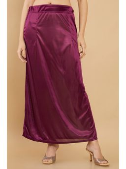 Soch - Women Magenta Spandex Solid Plain Petticoat