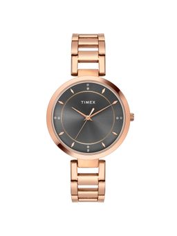 Timex - Women Grey Round Analog Watch - TWEL107SMU12