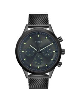 Timex - Men Black Round Analog Watch - TWHG03SMU26