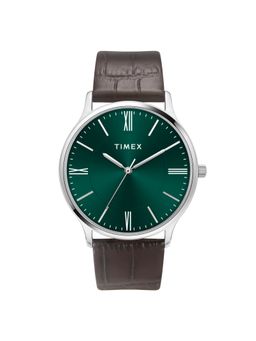 Timex - Men Green Round Analog Watch - TWTG105SMU07