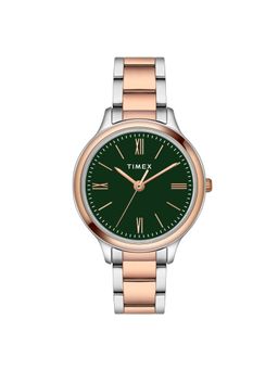 Timex - Women Green Round Analog Watch - TWTL121SMU04